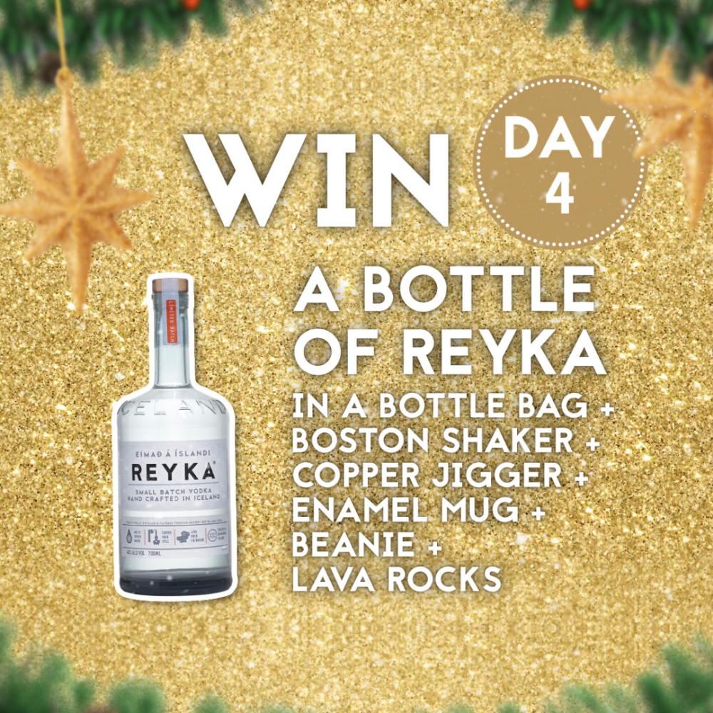 Day 4 - Win a bottle of Reyka Vodka